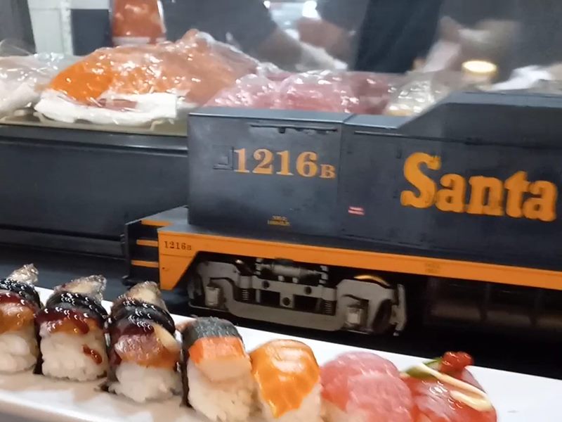 Sushi Train interior