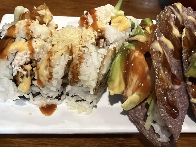 Sushi Train food