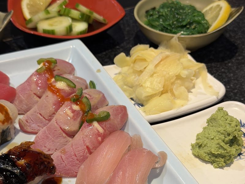 Sushi Train food